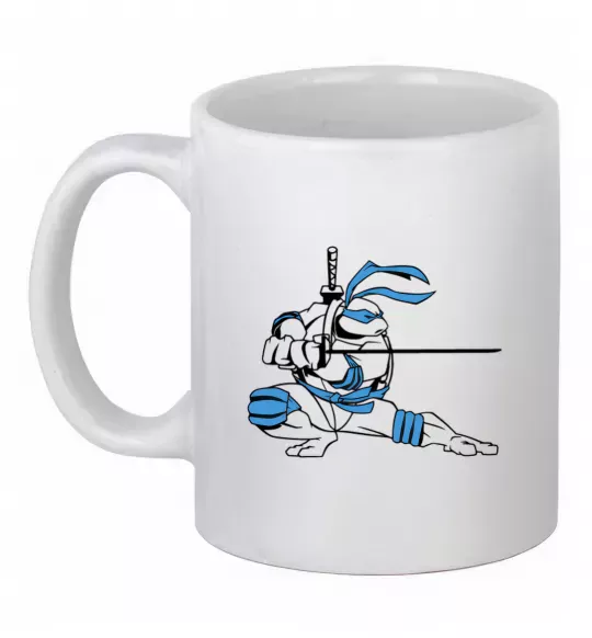 Чашка керамическая Леонардо Белый фото