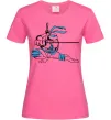 Женская футболка Леонардо Ярко-розовый фото