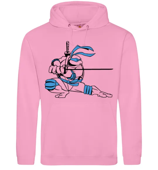 Мужская толстовка (худи) Леонардо Розовый фото