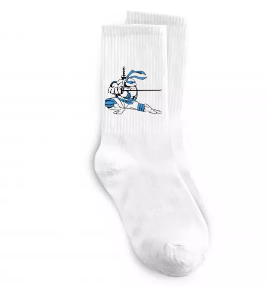 Носки Леонардо Белый фото