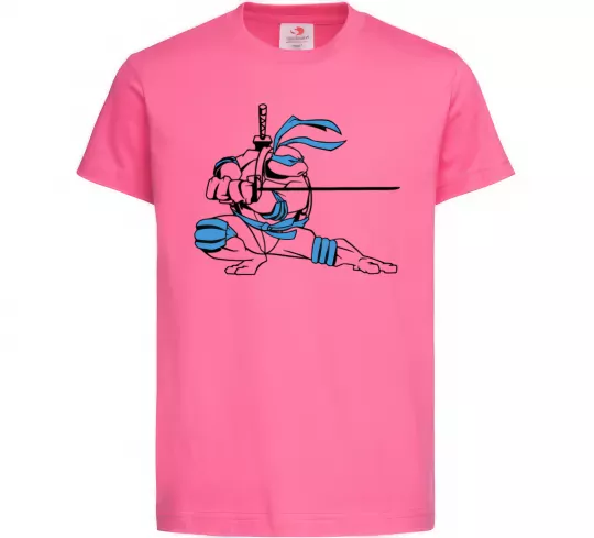 Дитяча футболка Леонардо Яскраво-рожевий фото