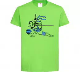 Дитяча футболка Teenage mutant ninja turtles Лимонний фото Дитяча футболка Teenage mutant ninja turtles Лимонний фото