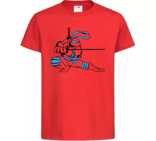 Дитяча футболка Леонардо Червоний фото