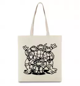 Еко-сумка New York TMNT Чорний фото