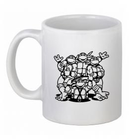 Чашка керамічна Черепашки біля люка