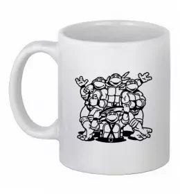 Чашка керамічна New York TMNT Білий фото