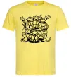Мужская футболка Черепашки біля люка Лимонный Мужская футболка Черепашки біля люка Лимонный фото