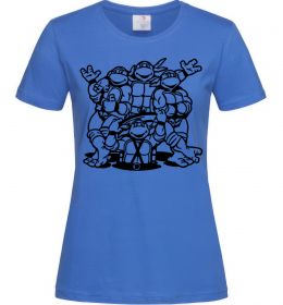 Жіноча футболка Черепашки біля люка Жіноча футболка Черепашки біля люка
