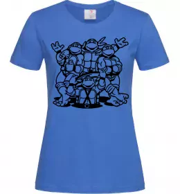 Жіноча футболка New York TMNT Чорний фото