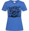 Жіноча футболка Черепашки біля люка Яскраво-синій Жіноча футболка Черепашки біля люка Яскраво-синій фото