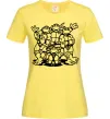 Жіноча футболка Черепашки біля люка Лимонний Жіноча футболка Черепашки біля люка Лимонний фото