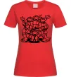 Жіноча футболка Черепашки біля люка Червоний Жіноча футболка Черепашки біля люка Червоний фото