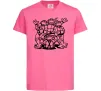 Детская футболка Черепашки біля люка Ярко-розовый фото