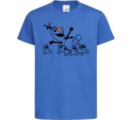 Дитяча футболка Олаф та сніговички