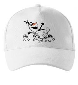 Кепка Олаф та сніговички