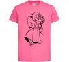 Дитяча футболка Шрек і Фіона Яскраво-рожевий Дитяча футболка Шрек і Фіона Яскраво-рожевий фото