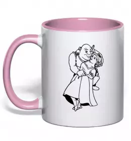 Чашка с цветной ручкой