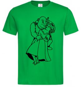 Мужская футболка Шрек і Фіона Мужская футболка Шрек і Фіона