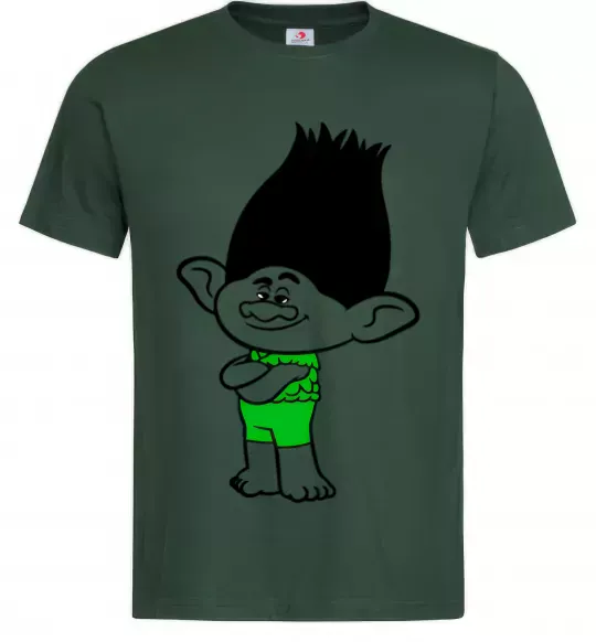 Мужская футболка Цветан Темно-зеленый фото