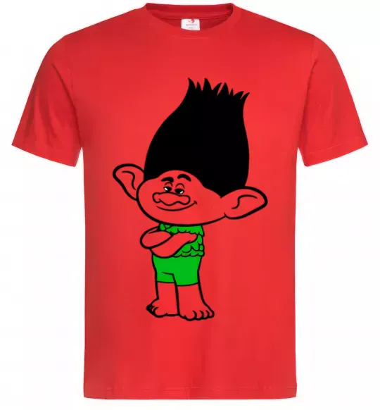 Мужская футболка Цветан Красный фото