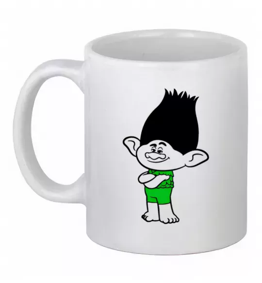 Чашка керамическая Цветан Белый фото