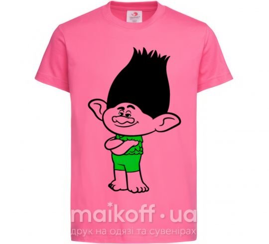 Дитяча футболка Цветан Яскраво-рожевий фото