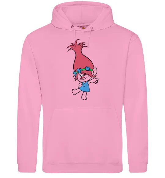 Чоловіча толстовка (худі) Розочка танцює Рожевий фото