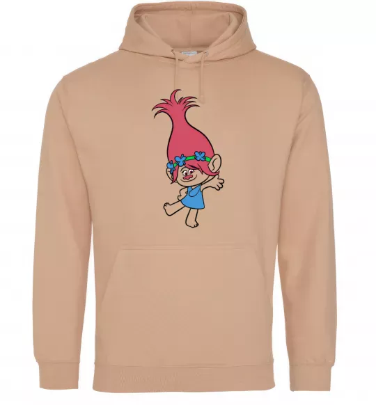 Чоловіча толстовка (худі) Розочка танцює Пісочний фото