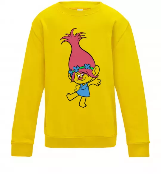 Детский Свитшот Розочка танцює Солнечно желтый фото