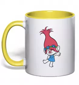 Чашка с цветной ручкой Чашка с цветной ручкой