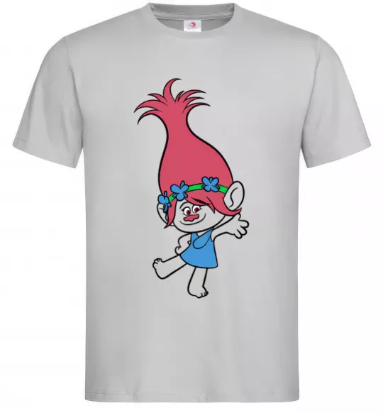 Мужская футболка Розочка танцює Серый фото