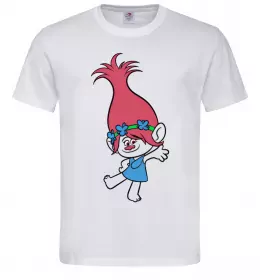 Мужская футболка Розочка танцює Белый фото