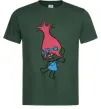 Мужская футболка Розочка танцює Темно-зеленый фото