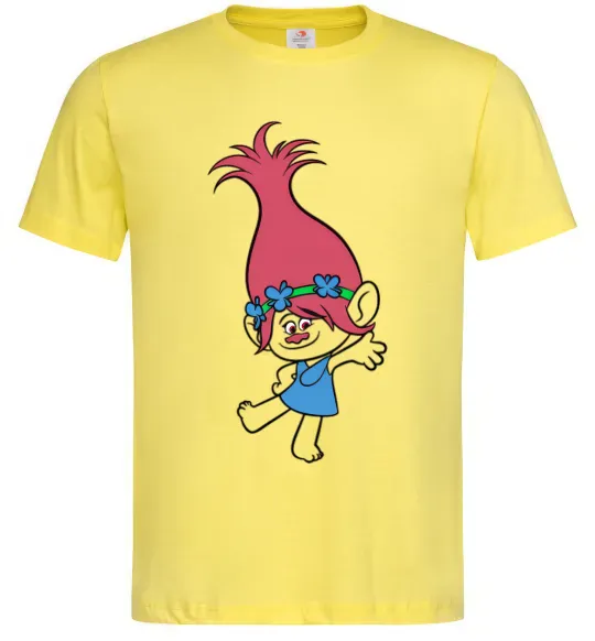 Мужская футболка Розочка танцює Лимонный фото