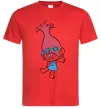 Мужская футболка Розочка танцює Красный фото