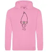 Женская толстовка (худи) Алмаз Розовый фото