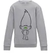 Детский Свитшот Алмаз Серый меланж фото