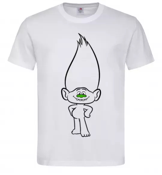 Мужская футболка Алмаз Белый фото