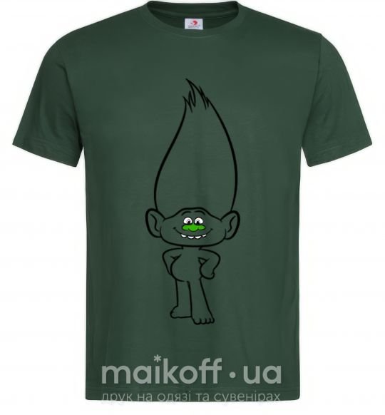 Чоловіча футболка Алмаз Темно-зелений фото