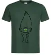 Мужская футболка Алмаз Темно-зеленый фото