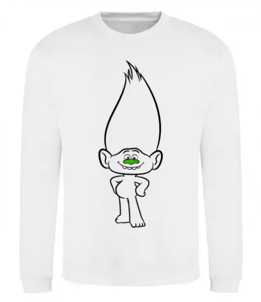 Світшот Алмаз Білий фото