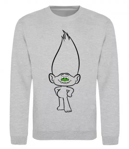 Світшот Алмаз Сірий меланж фото