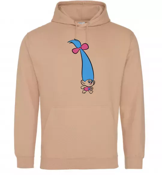 Женская толстовка (худи) Кроха Песочный фото