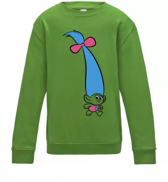 Детский Свитшот Кроха Лаймовый фото