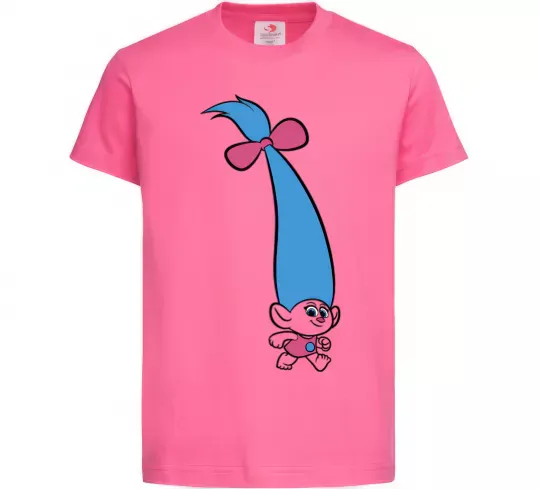 Дитяча футболка Кроха Яскраво-рожевий фото