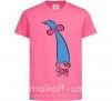 Детская футболка Кроха Ярко-розовый фото