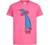 Дитяча футболка Кроха Яскраво-рожевий фото