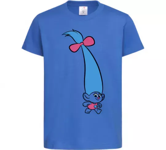 Дитяча футболка Кроха Яскраво-синій фото