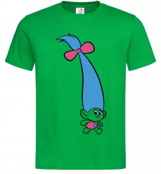 Мужская футболка Кроха Зеленый фото