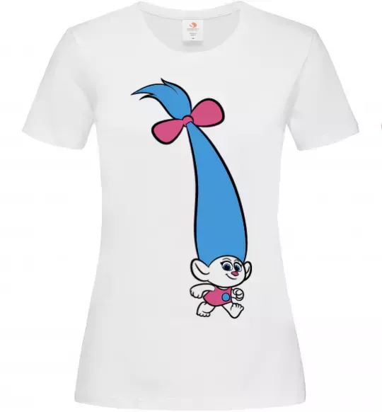 Жіноча футболка Кроха Білий фото